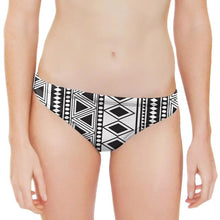 Load image into Gallery viewer, Black Diamond Bikini Bottom - Q Swimwear
