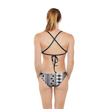 Load image into Gallery viewer, Black Diamond Bikini Bottom - Q Swimwear
