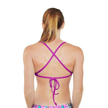 Load image into Gallery viewer, Confetti Tieback Top - Q Swimwear
