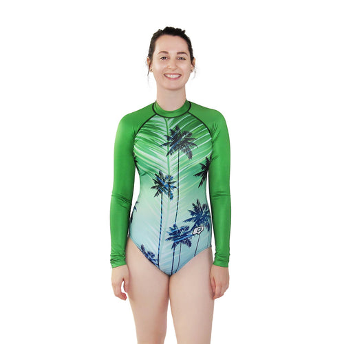 Green Paradise Surf Suit - Q Swimwear